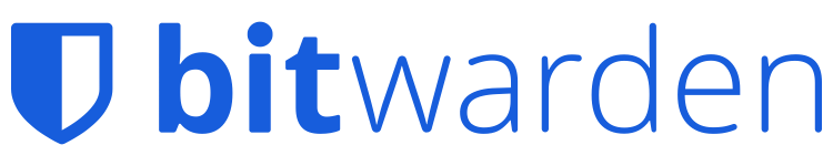 Bitwarden password manager logo