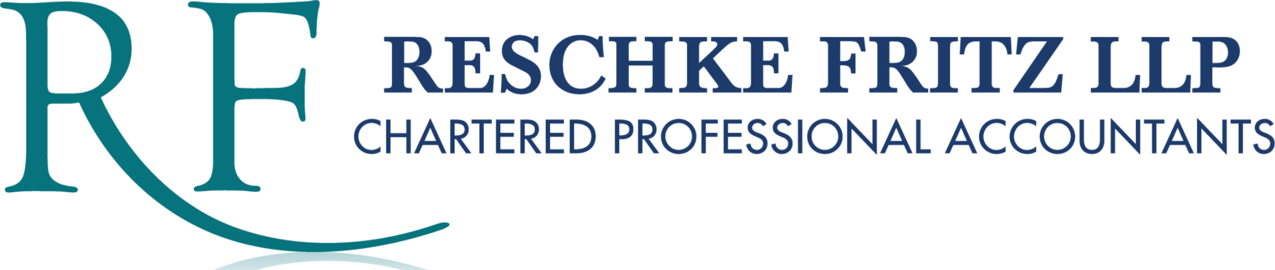 Reschke Fritz LLP, Chartered Professional Accountants, logo